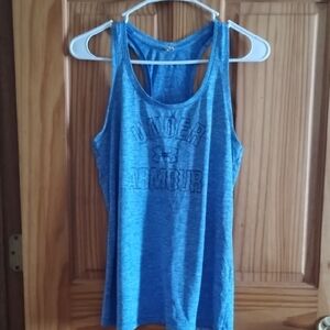 Under Armour Heather Blue Athletic Tank